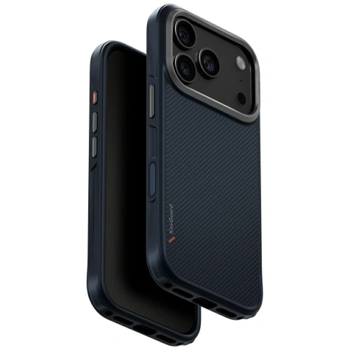Etui UNIQ Keva do Apple iPhone 17 Pro Magclick Charging niebieski