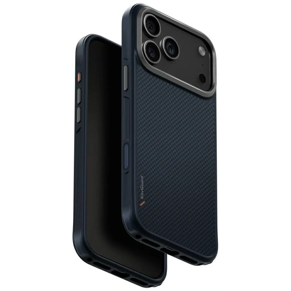Etui UNIQ Keva do Apple iPhone 17 Pro Max Magclick Charging niebieski