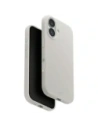 Etui UNIQ Lino do Apple iPhone 17 Magclick Charging jasno szary