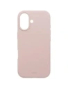 Etui UNIQ Lino do Apple iPhone 17 Magclick Charging różowy