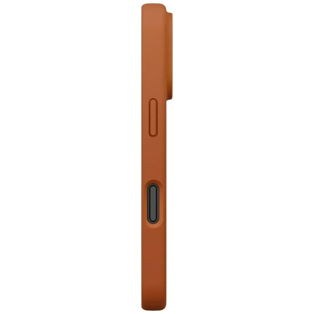 Etui UNIQ Lino do Apple iPhone 17 Pro Magclick Charging pomarańczowy