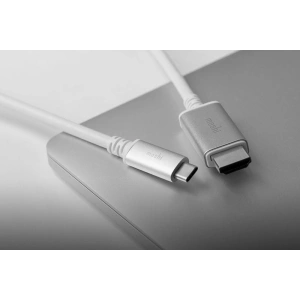 Hurtownia GSM - Kabel Moshi USB-C zu HDMI, 4K / 60 Hz (Weiß) - MOSH013WHT - {ean13} - Hurt