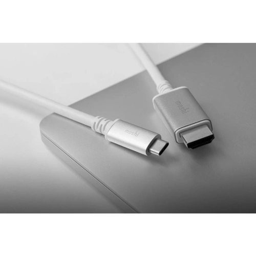 Kabel Moshi USB-C do HDMI, 4K / 60 Hz (White)