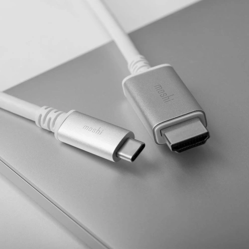 Kabel Moshi USB-C do HDMI, 4K / 60 Hz (White)