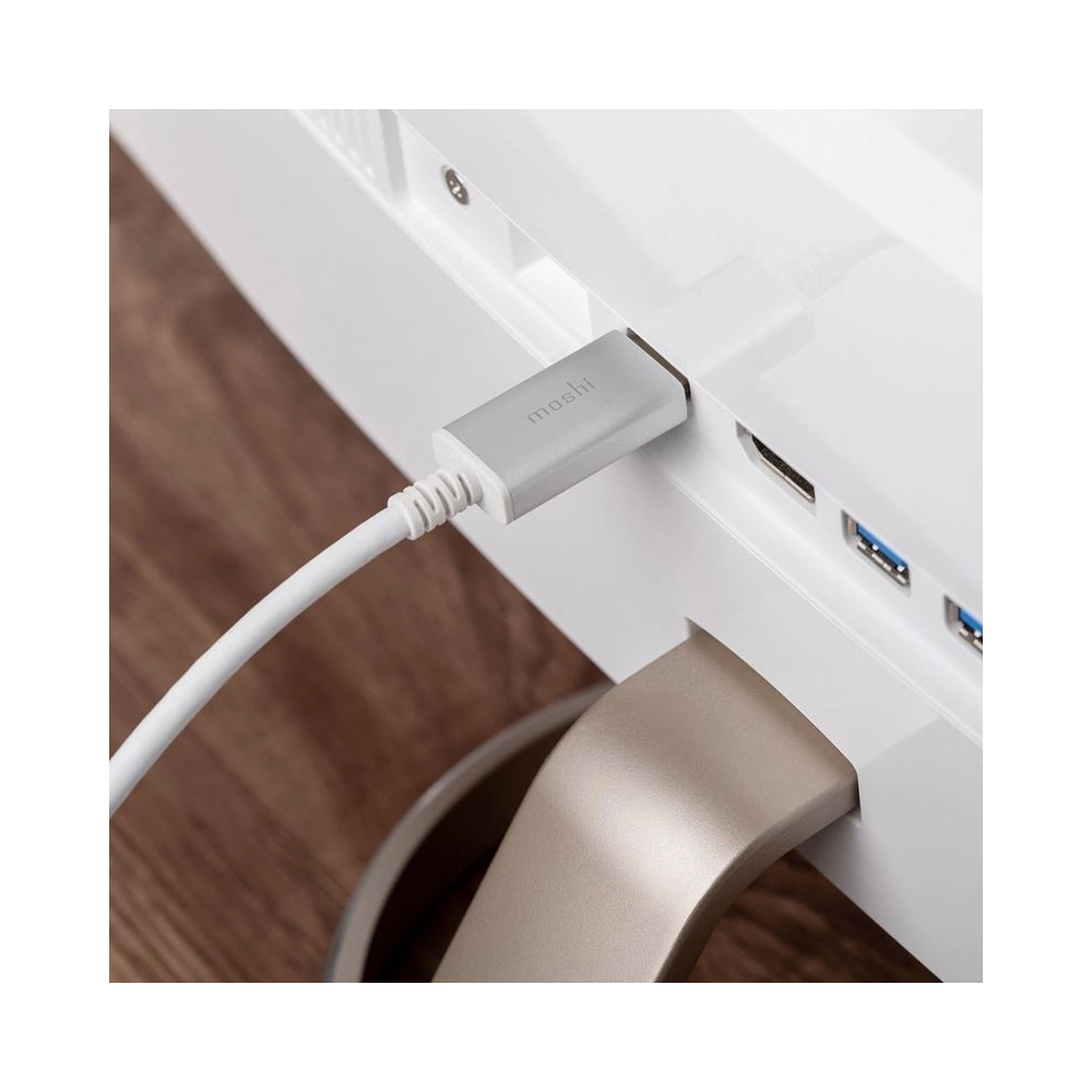 Hurtownia GSM - Kabel Moshi USB-C na HDMI, 4K / 60 Hz (Bílá) - MOSH013WHT - {ean13} - Hurt