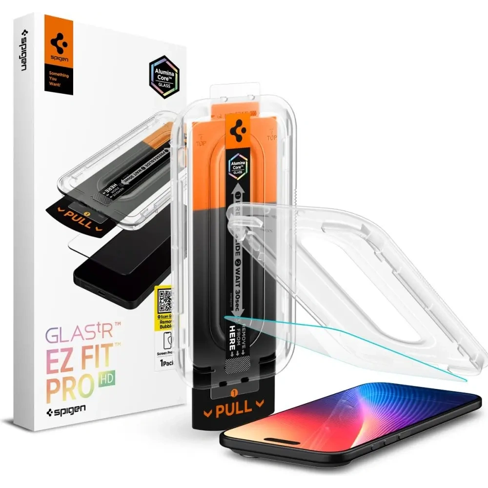 Szkło hartowane Spigen Glas.tr Ez Fit Pro do Apple iPhone Air Clear
