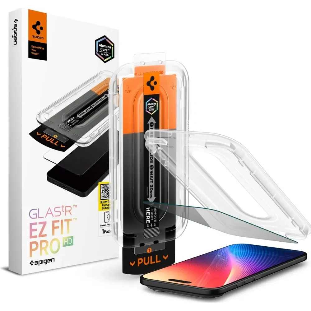 Szkło prywatyzujące Spigen Glas.tr ez Fit Pro do Apple iPhone Air Privacy