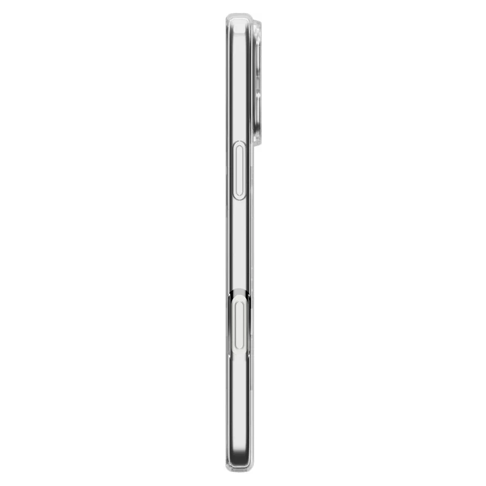 Etui Spigen Liquid Crystal Mag MagSafe do Apple iPhone 17 Pro Clear/white
