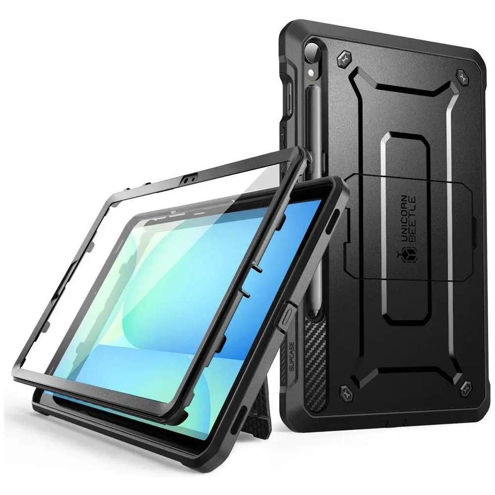 Etui Supcase Unicorn Beetle Pro do Samsung Galaxy Tab S9 11.0 / S9 FE / S10 FE / S10 Lite 10.9 X710 / X716b / X510 / X516b / X520 / X526 / X400 / X406b Black