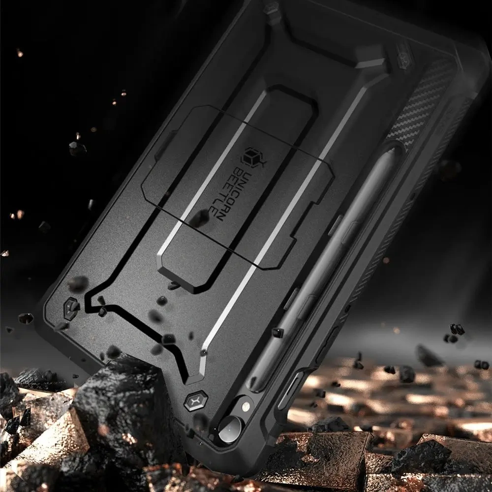 Etui Supcase Unicorn Beetle Pro do Samsung Galaxy Tab S9 11.0 / S9 FE / S10 FE / S10 Lite 10.9 X710 / X716b / X510 / X516b / X520 / X526 / X400 / X406b Black