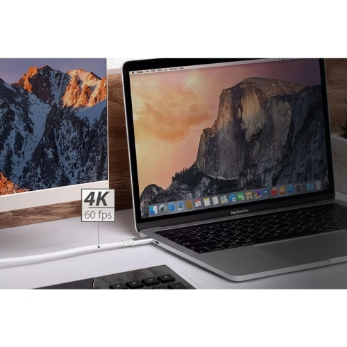 Kabel Moshi USB-C do HDMI, 4K / 60 Hz (White)