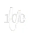Adapter audio DUDAO L16i przejściówka Lightning / mini jack 3.5mm biały