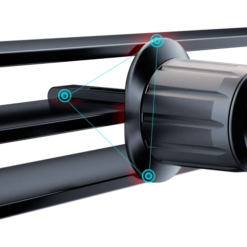 Uchwyt samochodowy do telefonu na kratkę wentylacyjną DUDAO F5 Pro czarny