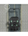 Uchwyt rowerowy / motocyklowy do telefonu DUDAO F7C+ czarny