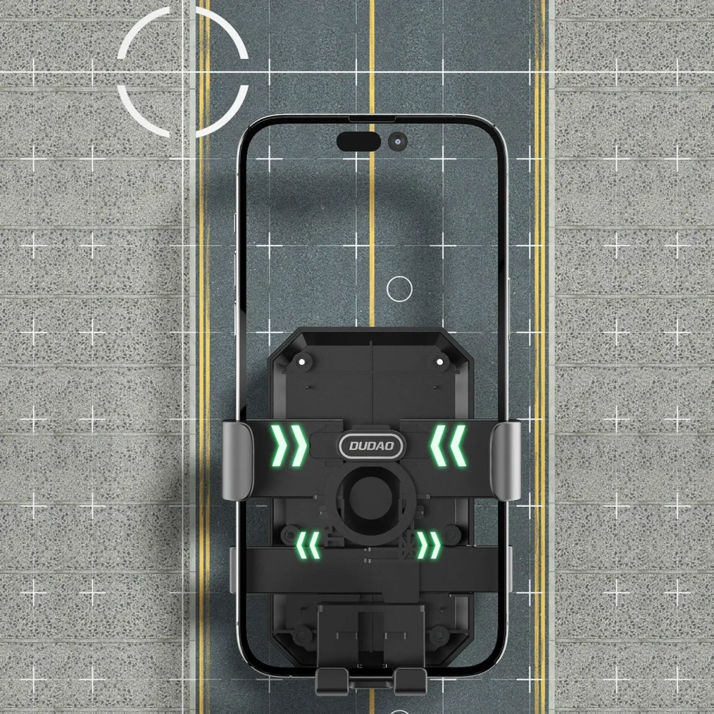 Uchwyt rowerowy / motocyklowy do telefonu DUDAO F7C+ czarny