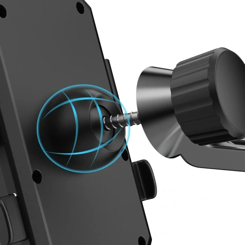 Uchwyt rowerowy / motocyklowy do telefonu DUDAO F7C+ czarny