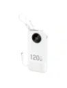Powerbank DUDAO K13 10000mAh z wbudowanym kablem biały
