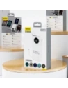 Powerbank DUDAO K13 10000mAh z wbudowanym kablem biały