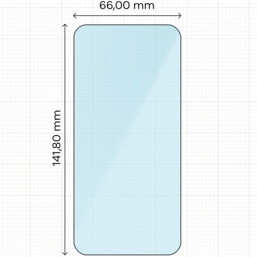 Szkło ochronne 2.5D Bizon Smart Glass do Apple iPhone 15 / 16 [3 PACK]