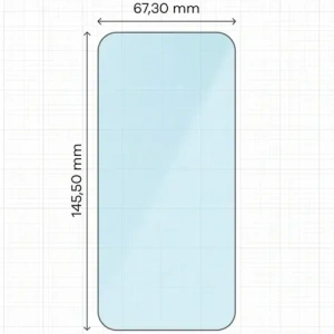 Szkło ochronne 2.5D Bizon Smart Glass do Apple iPhone 17 / 17 Pro / 16 Pro [3 PACK]