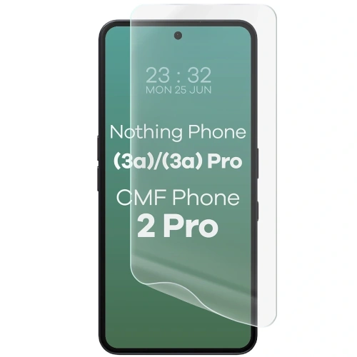 Folia hydrożelowa na ekran Bizon Glass Hydrogel Front do Nothing Phone (3a) / (3a) Pro / CMF Phone 2 Pro