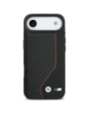 Etui BMW M Carbon Line & Logo MagSafe do Apple iPhone Air czerwony
