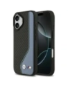 Etui BMW M Carbon Logo MagSafe do Apple iPhone 17 niebieski