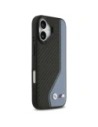 Etui BMW M Carbon Logo MagSafe do Apple iPhone 17 niebieski