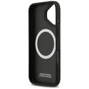 Etui BMW M Carbon Logo MagSafe do Apple iPhone 17 niebieski