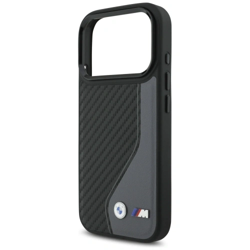 Etui BMW M Carbon Logo MagSafe do Apple iPhone 17 Pro antracyt