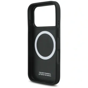 Etui BMW M Carbon Logo MagSafe do Apple iPhone 17 Pro antracyt
