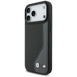 Etui BMW M Carbon Logo MagSafe do Apple iPhone 17 Pro Max antracyt