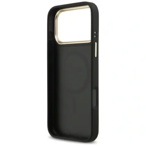 Etui Guess 4G Strass Logo MagSafe do Apple iPhone 17 Pro Max czarny