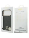 Etui Guess 4G Strass Logo MagSafe do Apple iPhone 17 Pro Max czarny