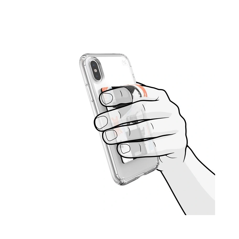 Hurtownia GSM - Etui Speck Universal GrabTab držák na selfie a podstavec Pugstamps/Orange - SPK115ORNG - {ean13} - Hurt