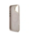 Etui Guess 4G Strass Logo MagSafe do Apple iPhone 17 różowy