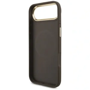 Etui Guess 4G Strass Logo MagSafe do Apple iPhone Air brązowy