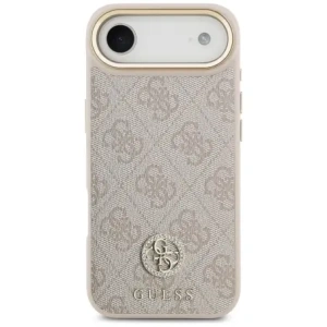 Etui Guess 4G Strass Logo MagSafe do Apple iPhone Air różowy