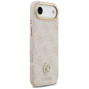 Etui Guess 4G Strass Logo MagSafe do Apple iPhone Air różowy