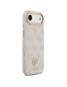 Etui Guess 4G Strass Logo MagSafe do Apple iPhone Air różowy