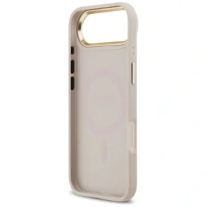Etui Guess 4G Strass Logo MagSafe do Apple iPhone Air różowy