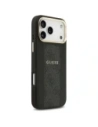 Etui Guess 4G Stripe MagSafe do Apple iPhone 17 Pro Max czarny