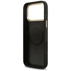 Etui Guess 4G Stripe MagSafe do Apple iPhone 17 Pro Max czarny