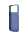 Etui Guess 4G Stripe MagSafe do Apple iPhone 17 Pro Max niebieski