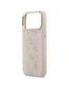 Etui Guess 4G Stripe MagSafe do Apple iPhone 17 Pro Max różowy