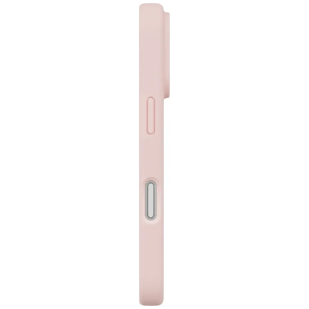 Etui UNIQ Lino do Apple iPhone 17 Pro Magclick Charging różowy