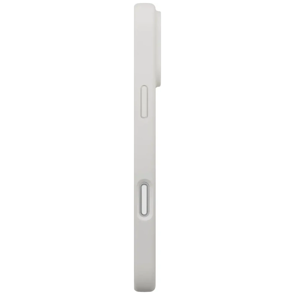Etui UNIQ Lino do Apple iPhone 17 Pro Max Magclick Charging jasno szary