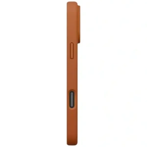 Etui UNIQ Lino do Apple iPhone 17 Pro Max Magclick Charging pomarańczowy