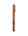 Etui UNIQ Lino do Apple iPhone 17 Pro Max Magclick Charging pomarańczowy