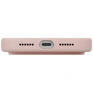 Etui UNIQ Lino do Apple iPhone 17 Pro Max Magclick Charging różowy